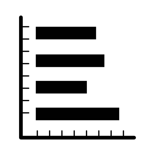 Vertical data bars graphic