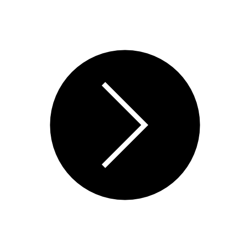 Chevron arrow to right, IOS 7 interface symbol