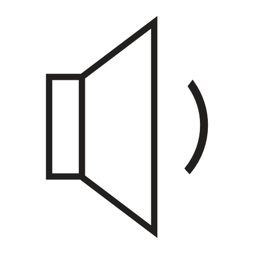 Low volume, IOS 7 interface symbol
