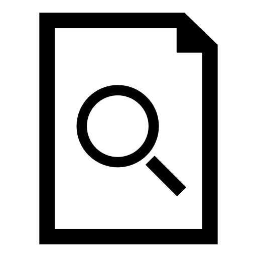 Document search symbol