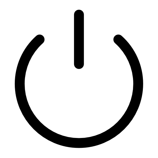 Power thin symbol