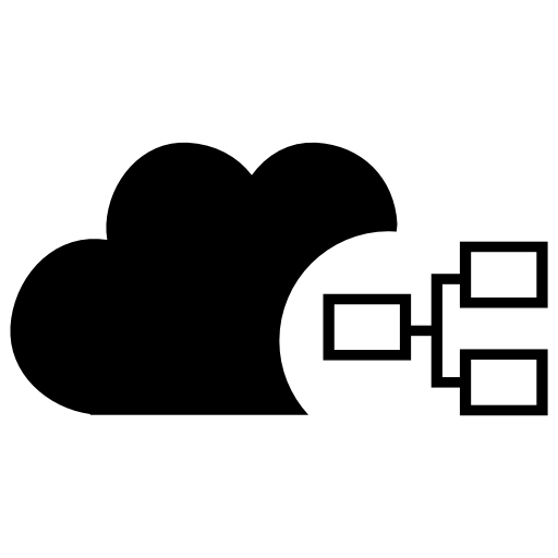 Cloud data interface symbol