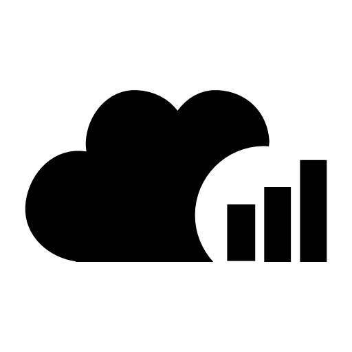 Cloud chart of bars