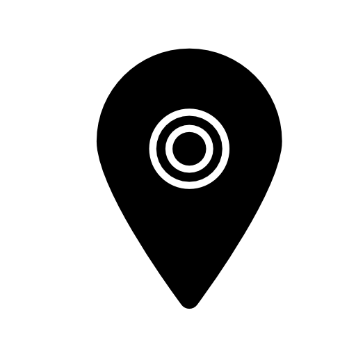 Maps mark symbol of IOS 7 interface