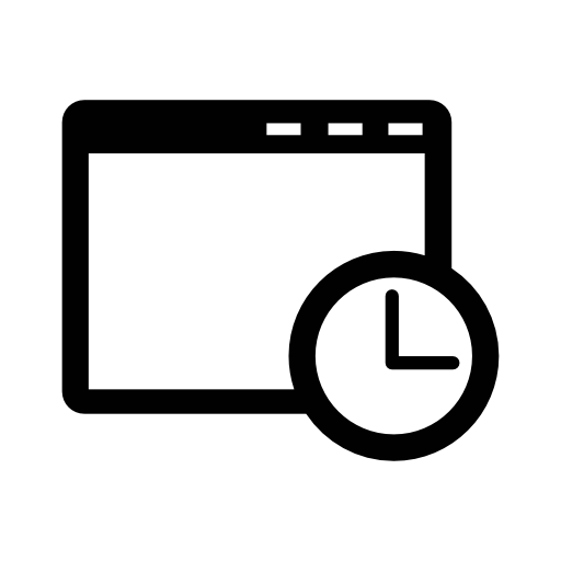 Window time symbol