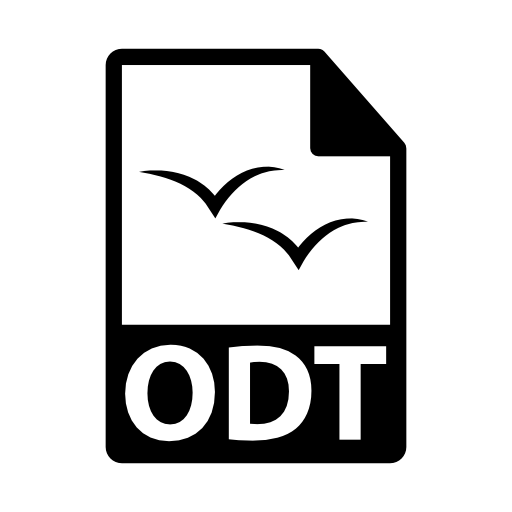 ODT file format symbol