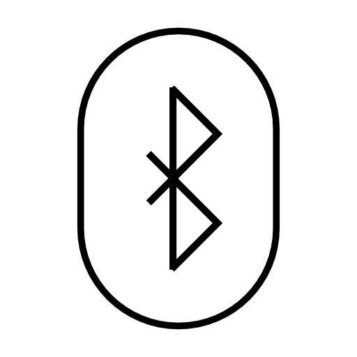 Bluetooth, IOS 7 interface symbol