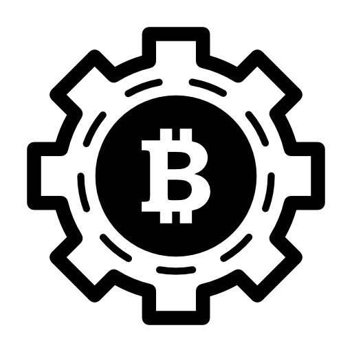 Bitcoin mechanic symbol