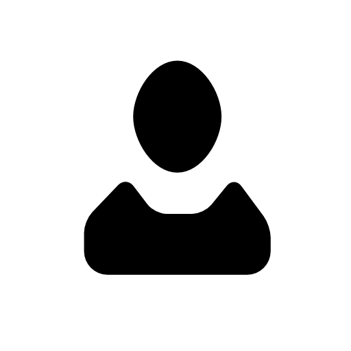User black shape close up