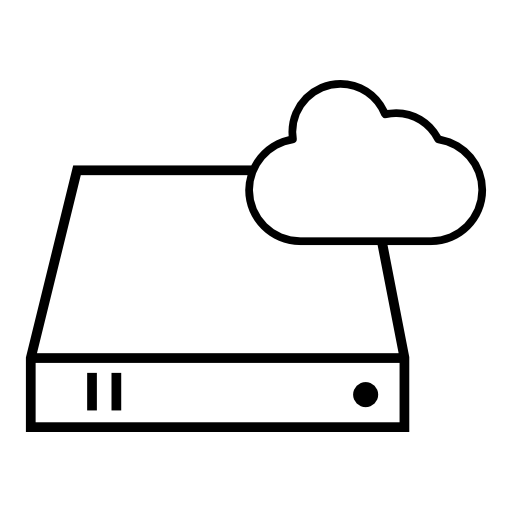 Cloud storage, IOS 7 interface symbol