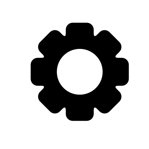 Configuration gear interface symbol