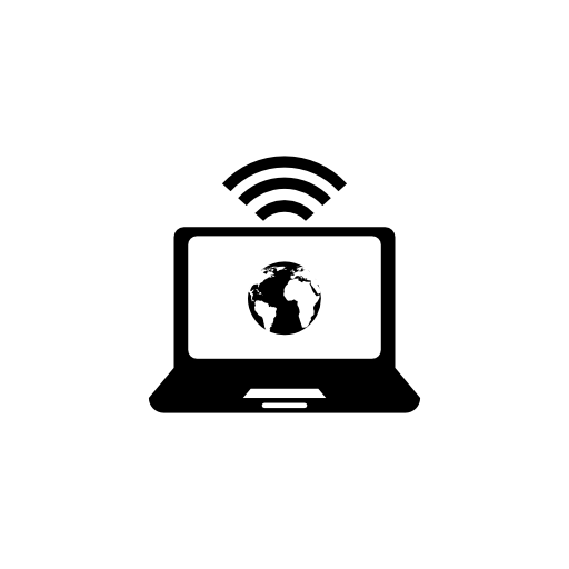 Laptop detecting wifi signal