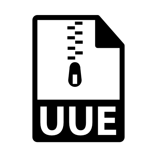 UUE file format symbol