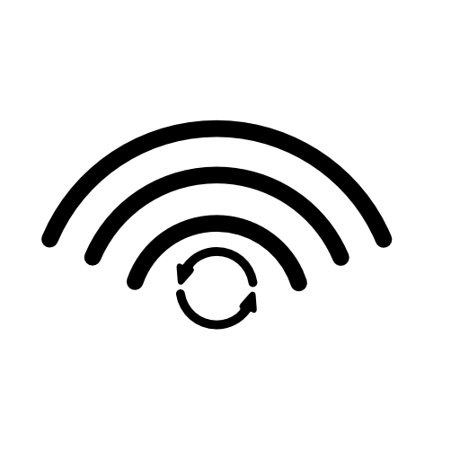 Mobile phone signal symbol