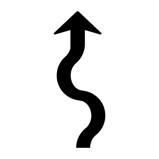 Arrow squiggly