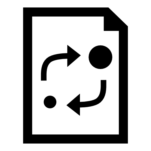 Analytics document interface symbol