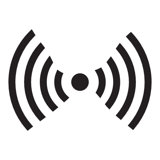 Wireless signal, IOS 7 interface symbol