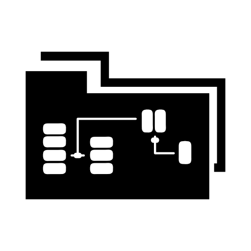 Data folder symbol for interface