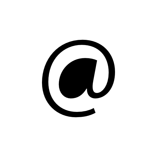 Arroba, IOS 7 interface symbol
