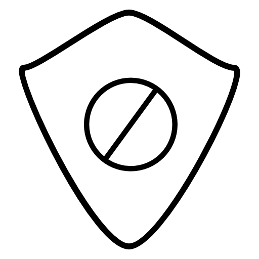 Shield restriction, IOS 7 interface symbol