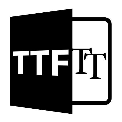 TTF open file format