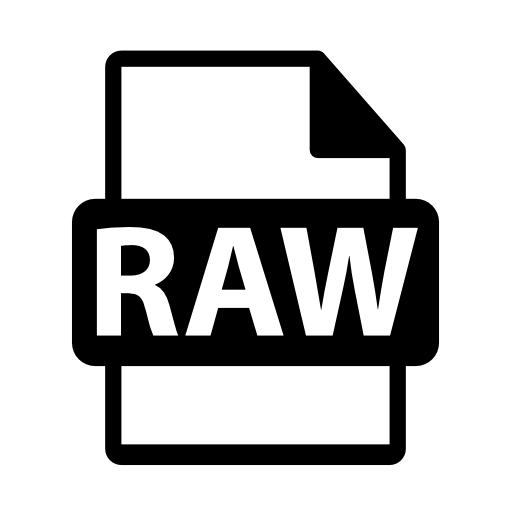 Raw file format symbol