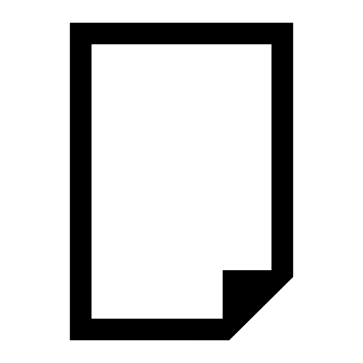 Document, IOS 7 interface symbol