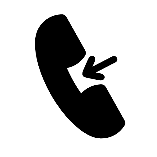 Incoming call symbol