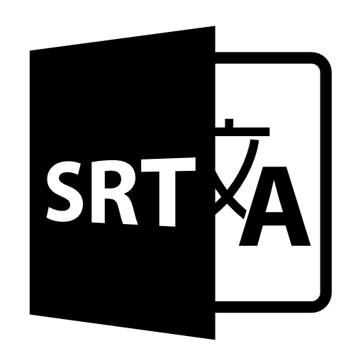 SRT file format variant