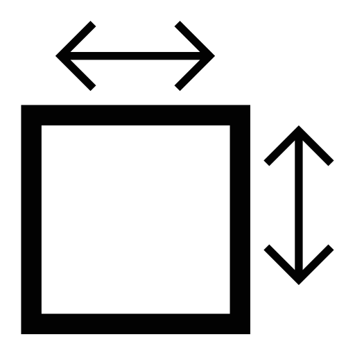 Scaling, IOS 7 interface symbol