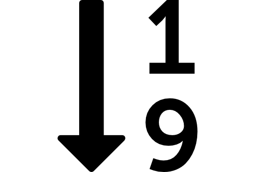 Sort by numeric order