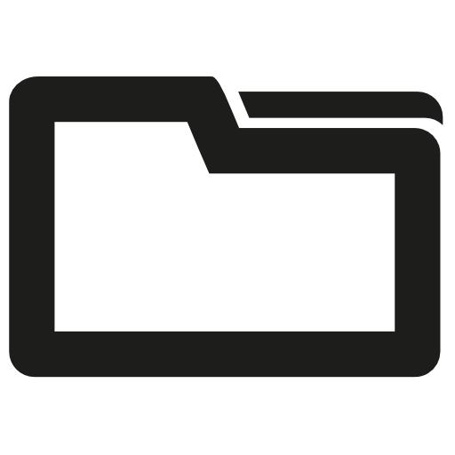 Folder gross symbol for interface