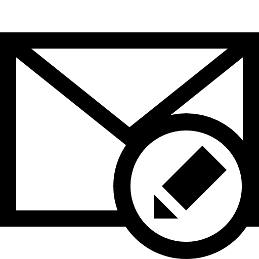 Mail edit button