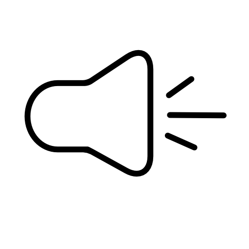 Speaker audio symbol