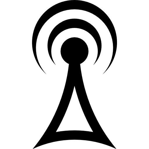 Signal tower symbol