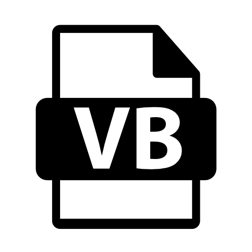 VB file format symbol