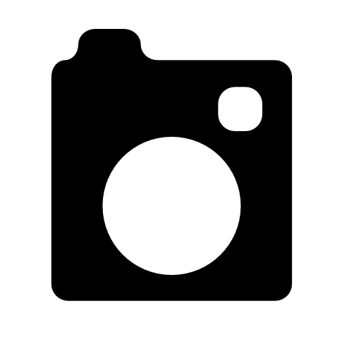Image symbol of a photo camera for interface