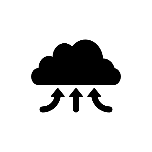 Transfer cloud interface symbol