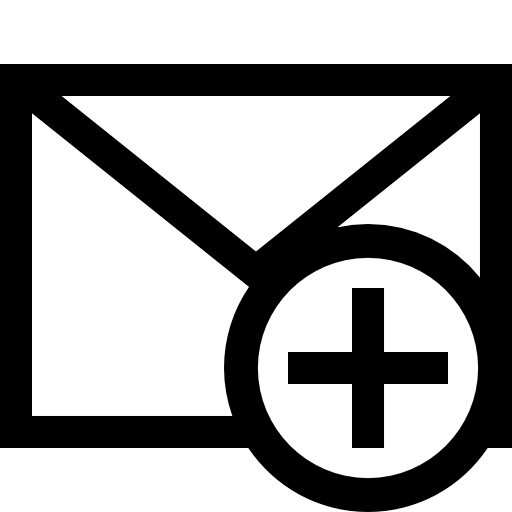 Mail add button