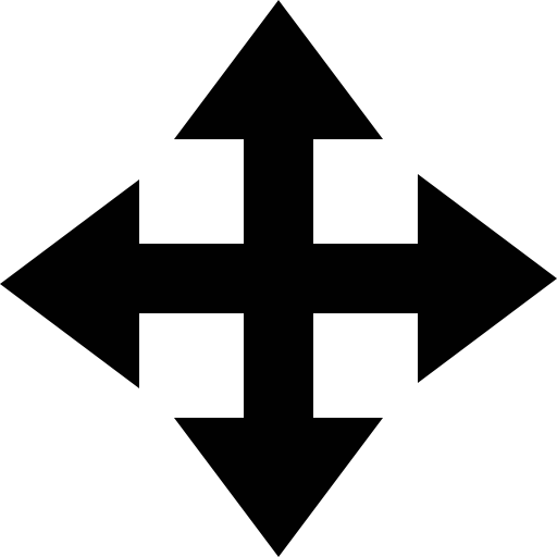 Arrows group in four directions