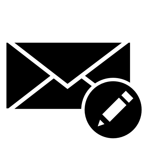 Envelope with writing tool