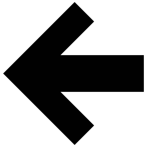 Arrow pointing to left direction