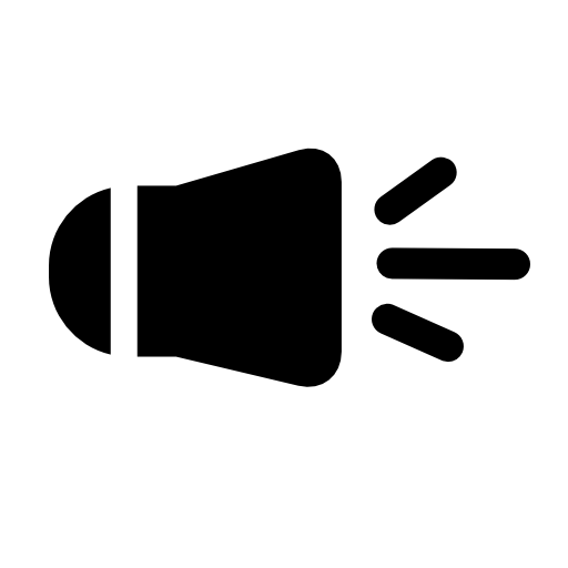 Speaker audio symbol