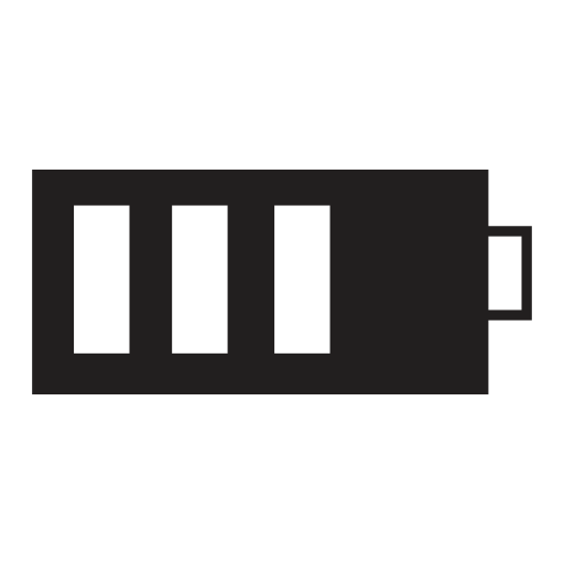 Charging battery status of a gadget