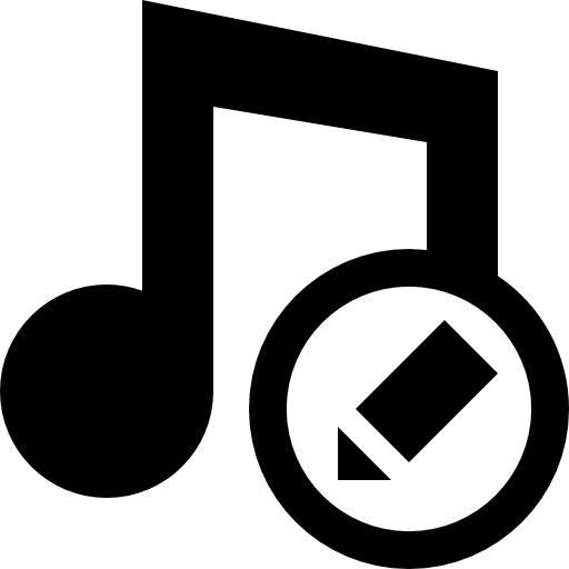 Music edit button