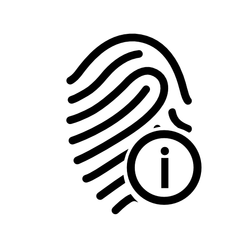 Fingerprint information symbol