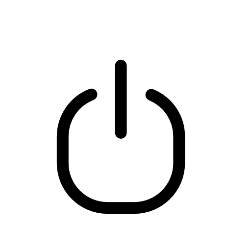 Power button universal symbol variant