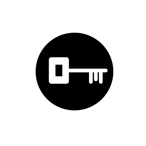 Key in a circle