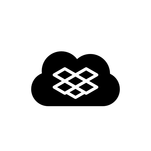 Surveillance symbol on cloud