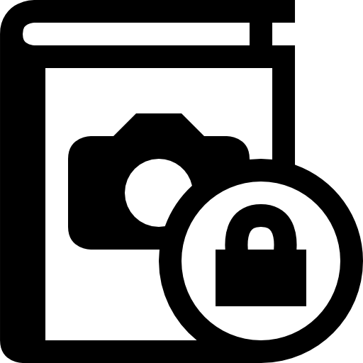Album of images security button